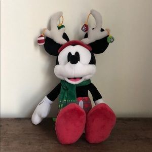 Christmas Mickey Mouse plush